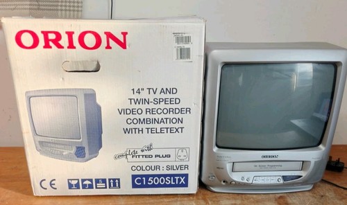 Silver orion 1500sltx crt tv - c,