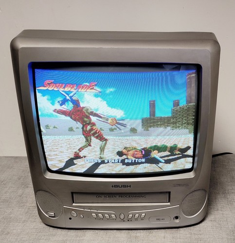 Vintage bush btv18sil crt - 14",