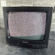Vintage Sharp 14" CRT TV -