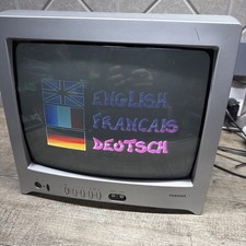 Toshiba 14" CRT Silver TV PAL