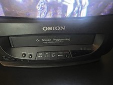 ORION TV AND VHS CRT VHS VIDEO